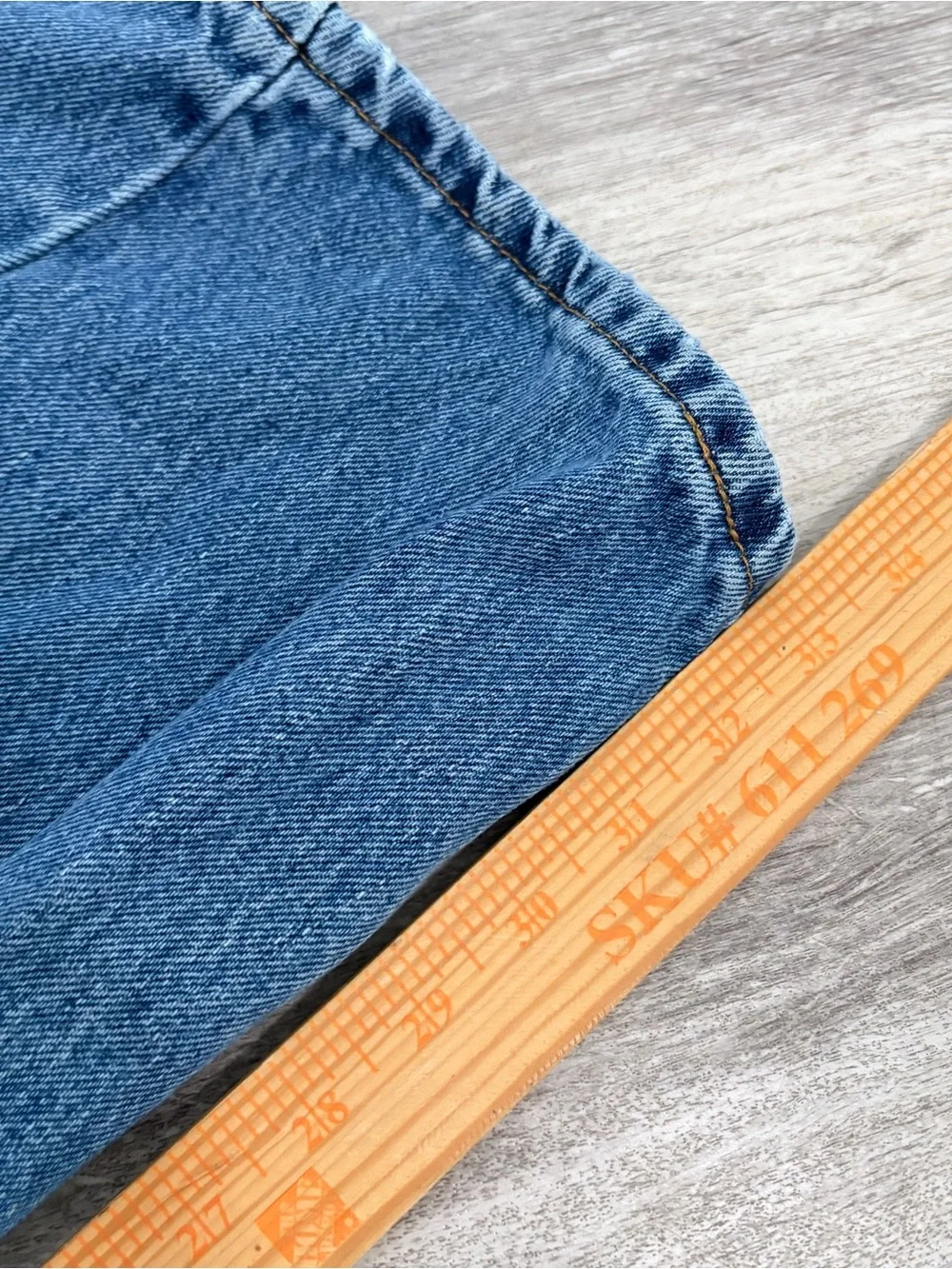 Levi's 505 Jeans Men's 40x34 Straight Leg Blue Denim Regular Cowboy USA